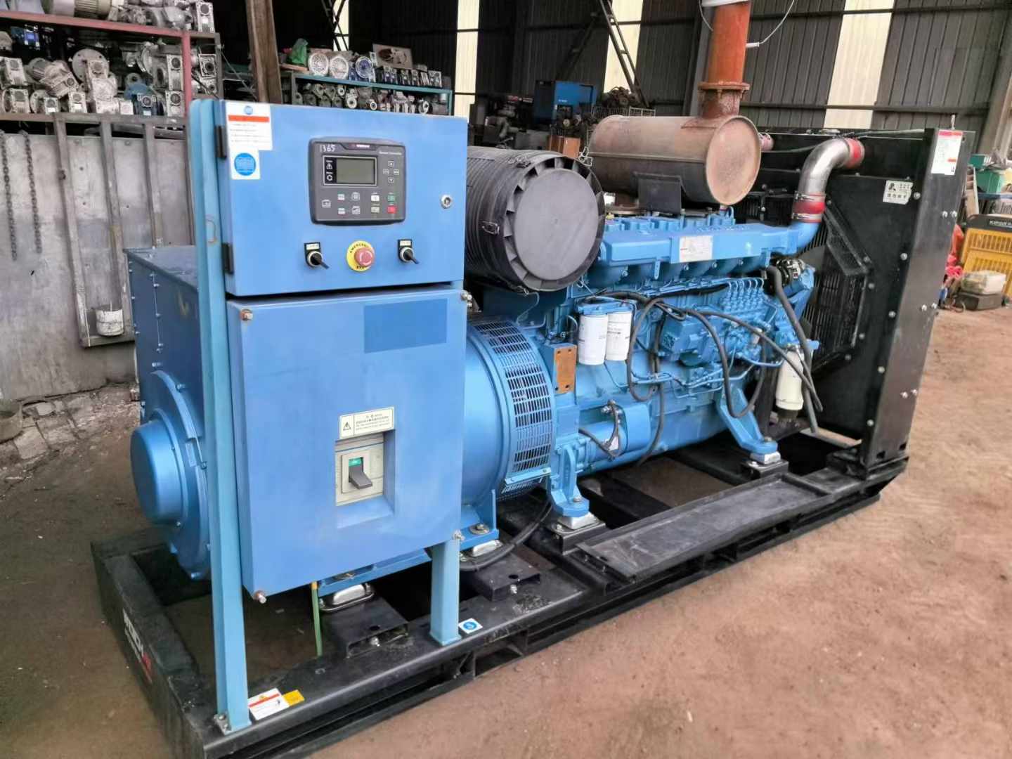 兴安500kW 柴油发电机组可带动设备功率的计算公式是什么？