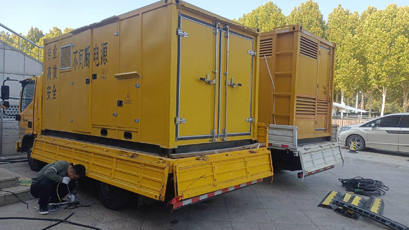 兴安柴油发电机组和UPS电源配合使用时的注意事项